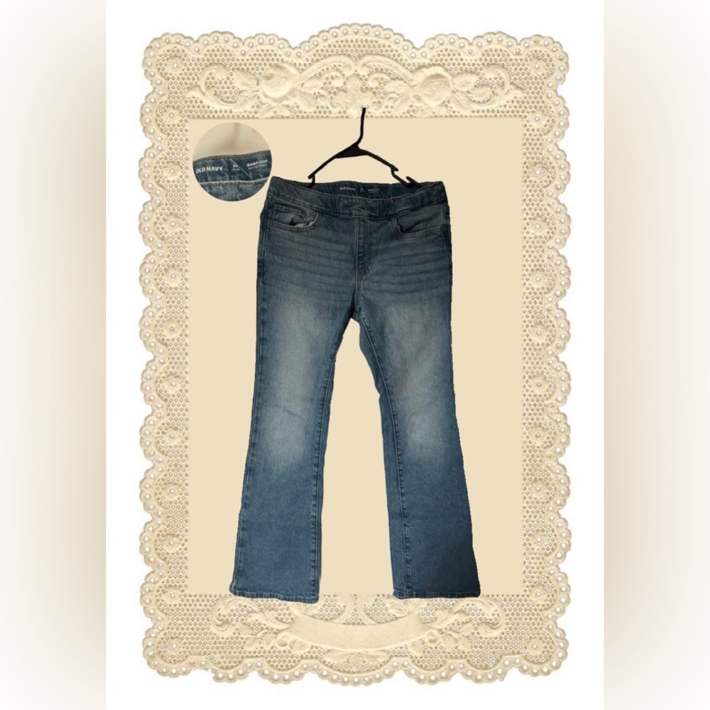 Old Navy Light Blue Boot Cut Jeans